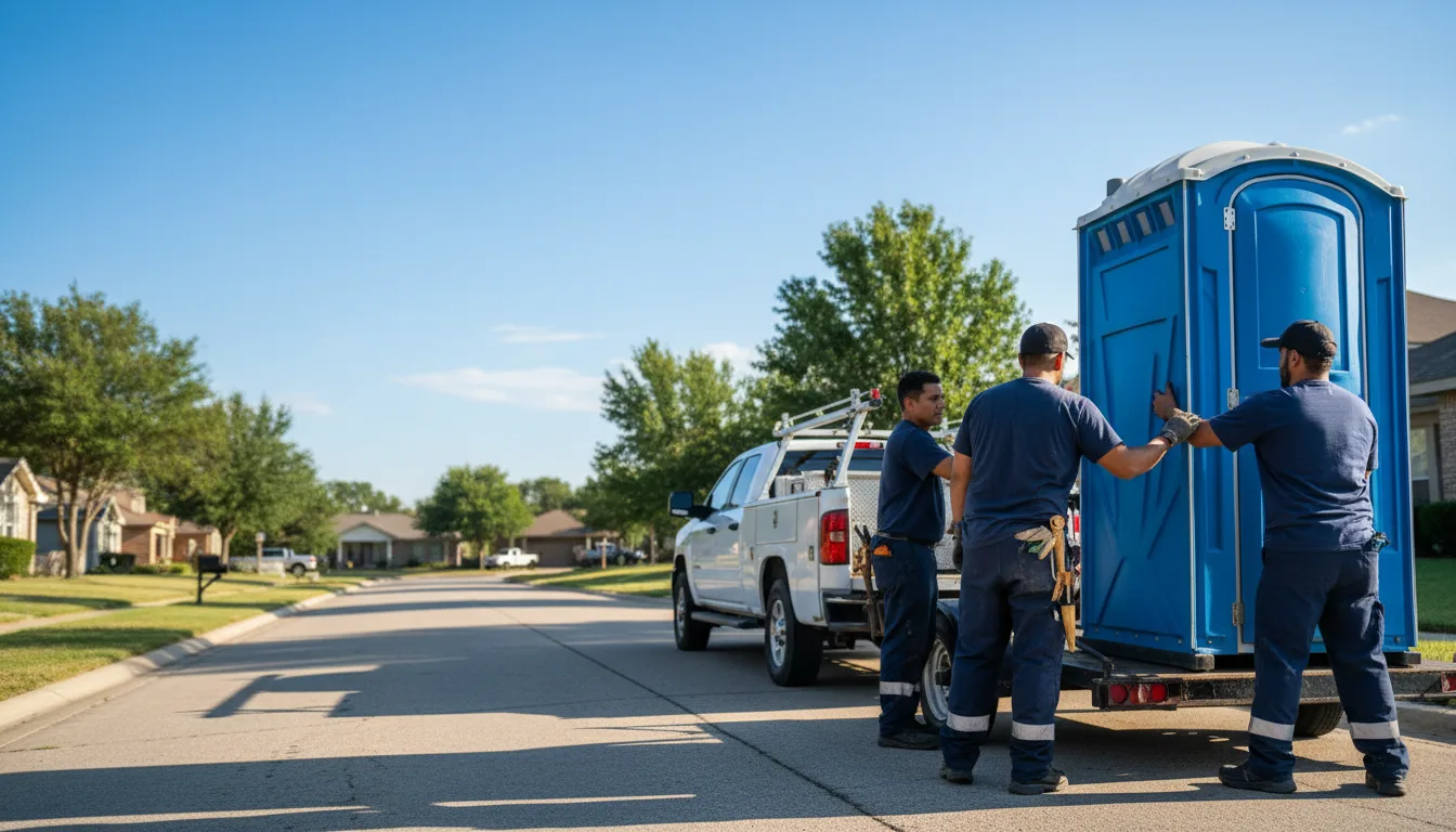 Portable Toilet Rental in West Des Moines, IA near me